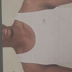New Balance Everyday Cotton Rib White Tank Top Medium Set Of 2